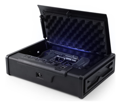 Caja Fuerte Biométrica For Pistolas, Caja Fuerte For Coche