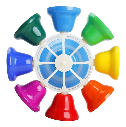 Campanas De Mano De 8 Notas, Instrumento Musical De Juguete,
