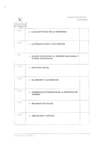 Escuela Negocios Educacion A Distancia Economia 12 Tomos