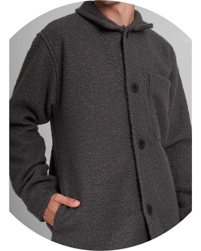 Saco Paño Boucle Hombre - Sobretodo Elegante