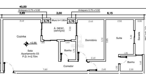 Cobertura Com 2 Dormitórios À Venda, 116 M² Por R$ 360.000,00 - Vila Humaitá - Santo André/sp - Co4799