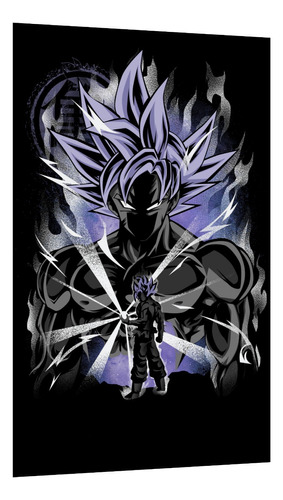 Poster Goku Dragon Ball Super Z Black 50x70cm 