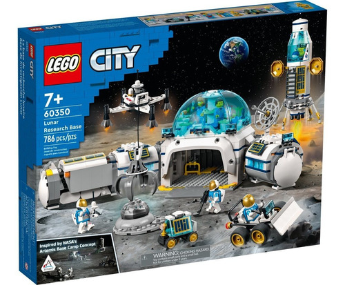 Blocos De Montar Lego City Base De Pesquisa Lunar 786 Peças