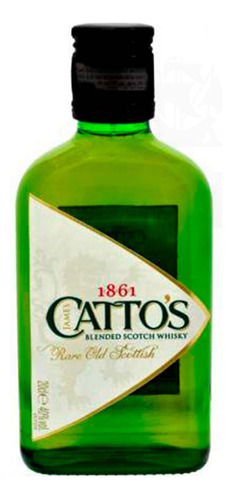 Petaca De Whisky Cattos 200ml