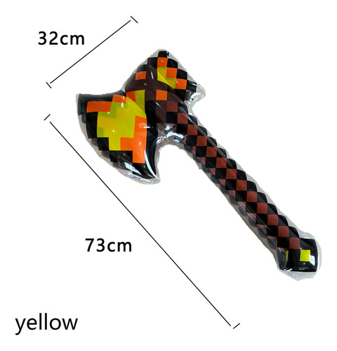Minecraft Weapon Balloon Pvc Props Decoration Game 4pcs