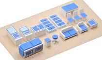Comprar Muebles Para Maquetas Y\u002Fo Dioramas Set Consultorio Médico