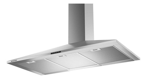 Coifa De Parede Brastemp 90 Cm Inox Piramidal 5 E 6 Bocas Co 110v