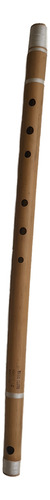 Bansuri Pro Original De La India Hecho A Mano Ñor Luthier Marrón Claro