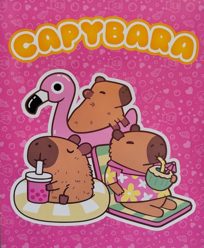 Rompecabezas Capybara 48 Pzas En Madera Mdf
