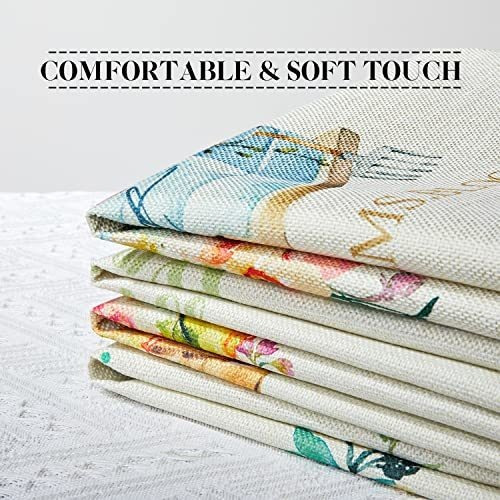Juego 4 Estuche Almohada Primavera 18 Decorativa Para