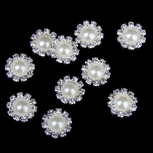 7 X 10x Diamante Flatback Embellecimiento Diy Craft Boda