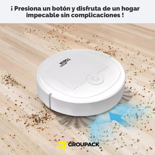 Aspiradora Automática N.º 3 En 1, Limpiadora De Suelos