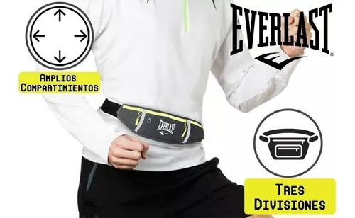 Imagen 6 de 6 de Riñonera Running Expandible Porta Celular Tela Impermeable