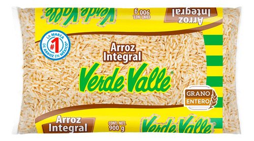 Arroz Verde Valle Integral 900g