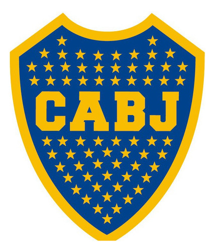 Mochila Boca Juniors Deportiva Escolar Grande Lic Color Xeneize Diseño De La Tela Estampado