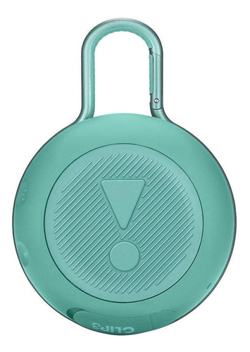 Imagen 3 de 3 de Parlante JBL Clip 3 portátil con bluetooth waterproof river teal