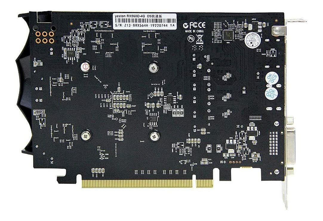 AMD Yeston Radeon RX 500 Series RX 560 RX560D-4G D5 TA