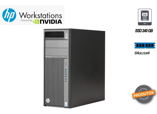 Workstation Hp Z440 Nvidia Quadro K1200 Xeon E1650 V4