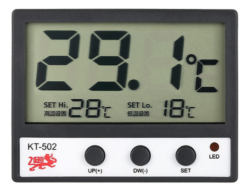 Medidor De Temperatura Lcd Digital Fish Tanque Do Aquário