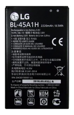 Bateria LG Bl-45a1h Original Para LG K10 2016 