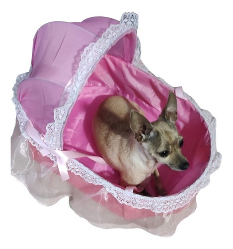 Cama Para Perro Tipo Moises, Elegante Comoda Colores 1 Pieza