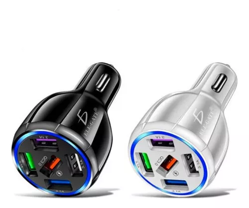 iOttie Aivo Boost Cargador de coche USB-A/USB-C de doble puerto con Alexa  integrado, USB-C PD 3.0/QC 4.0+ de alta velocidad y adaptador de coche  USB-A