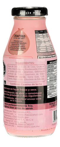 Bebida De Fresa Thai Coco 12/280ml
