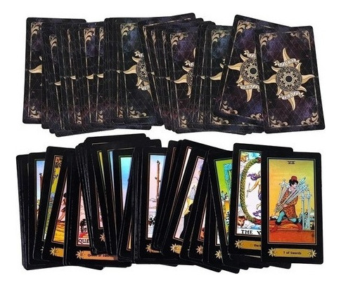 Tarot Rider Waite Versão Holográfica Versão Bruxa