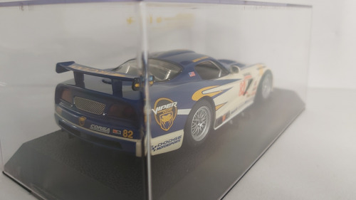 Scalextric C2523a: Dodge Viper Competition Coupe #82 Azul Azul