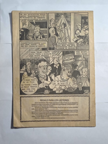 Comic Nacional: Barrabases - Especial / Regalo En N°100 (Usado)
