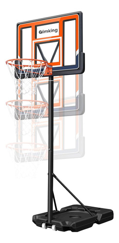 Aro De Baloncesto Portátil 44 Con Tablero Trasero Inastilla