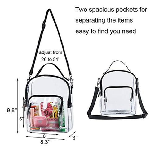 Bolso Bandolera Transparente Bolso Transparente Bolso
