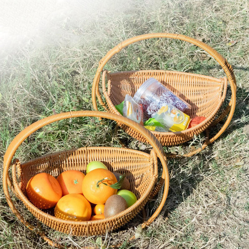 Pp Material Snack De Frutas Canasta De Comedor Decoración