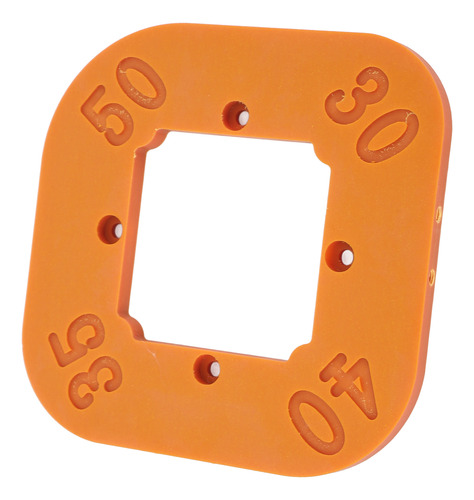 Plantilla Radial De Esquina Redonda Para Carpintería R30 R35