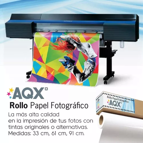 ROLLO PAPEL SUBLIMACION DE 21 CM X 100 MTS 100 GR