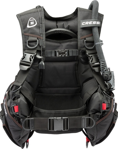 Chaleco Bcd Cressi Start Pro 2.0 Negro Para Buceo Talla M