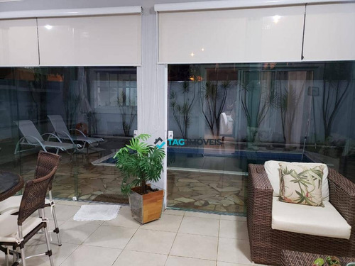 Casa Com 3 Dormitórios À Venda, 230 M² Por R$ 1.100.000 - Chácara Alpina - Valinhos/sp - Ca0889
