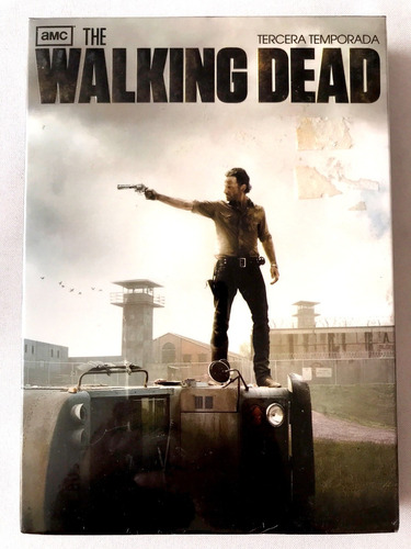The Walking Dead Tercera 3a Temporada Completa Dvd Amc