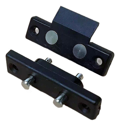 Contactos De Taqué Conector De Corriente Negro 2 Terminales
