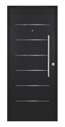 Puerta Frente Pavir Imperia Premium Grafito Negra 90 Cm