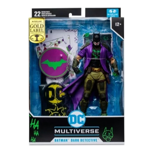 Figura Mcfarlane Batman Dark Detective Dc Gold Label