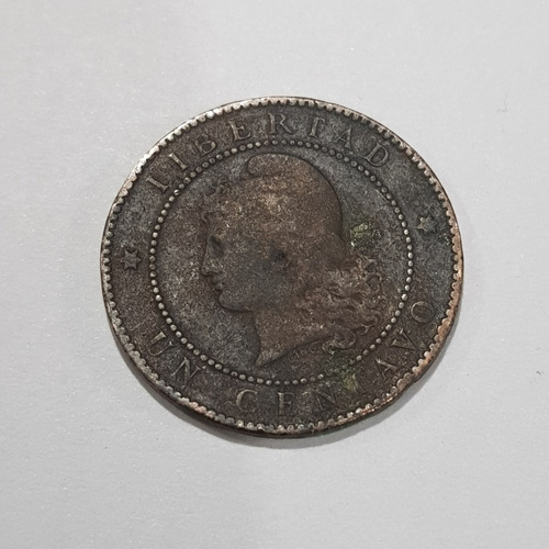 Antigua Moneda 1 Centavo De Patacón 1884 Mag 59738