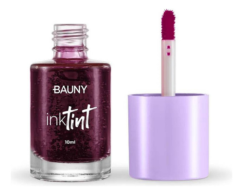 Lip Tint Matte Hidratante Bauny Alta Fixação E Pigmentação Cor Ink Berry