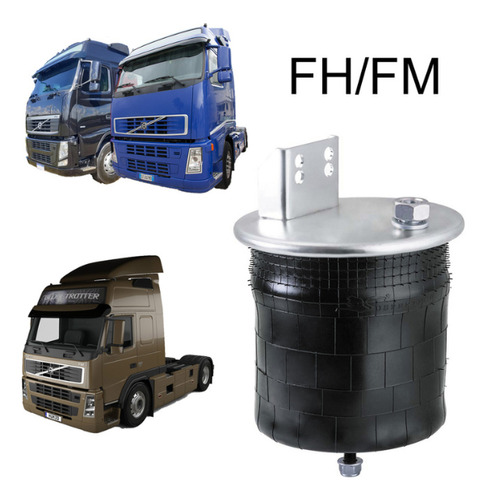 Bolsa Ar Suspensão Tração Volvo Fh / Fm 2004 A 2014 St-137