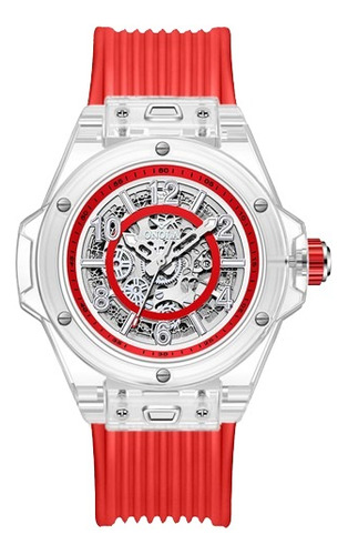 Reloj Transparente Mecanico Automatico Onola