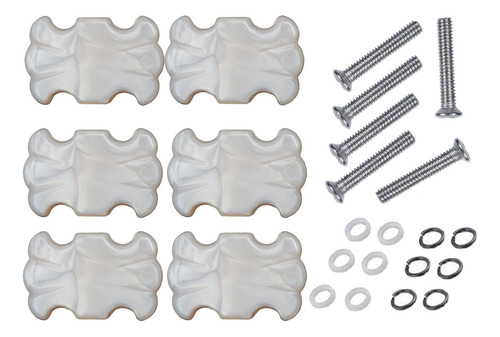 5 X 6x Tapas De Clavijas De Afinación De Guitarra Con