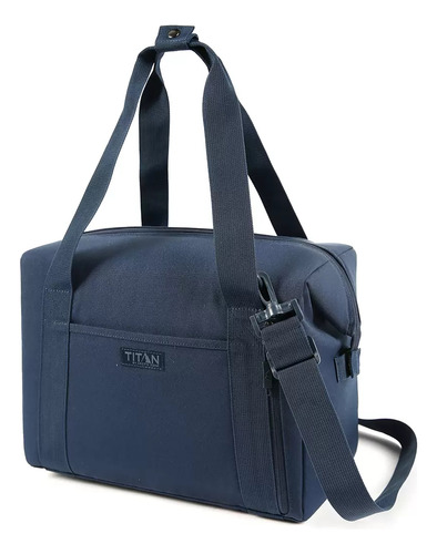 Titan Bolsa Hielera Carry All 25 Latas Color Azul