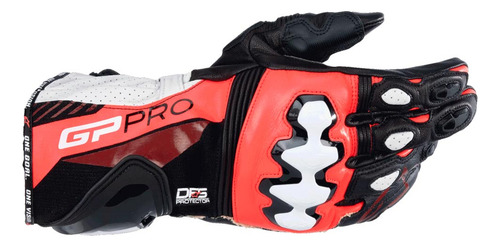 Luva Alpinestars Gp Pro R4 Cor Branco Tamanho M-m