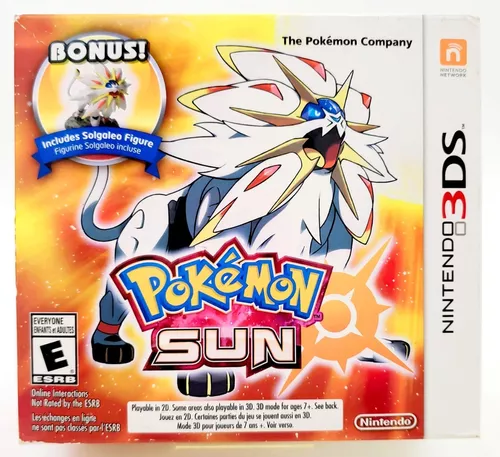 Pokémon Sun, Jogos para a Nintendo 3DS, Jogos