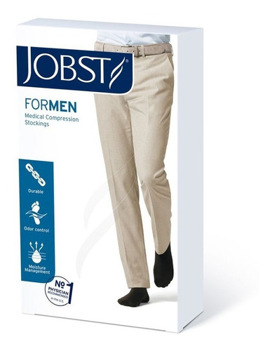  Calcetín De Compresión Jobst Formen 20-30 Mmhg, Rodilla